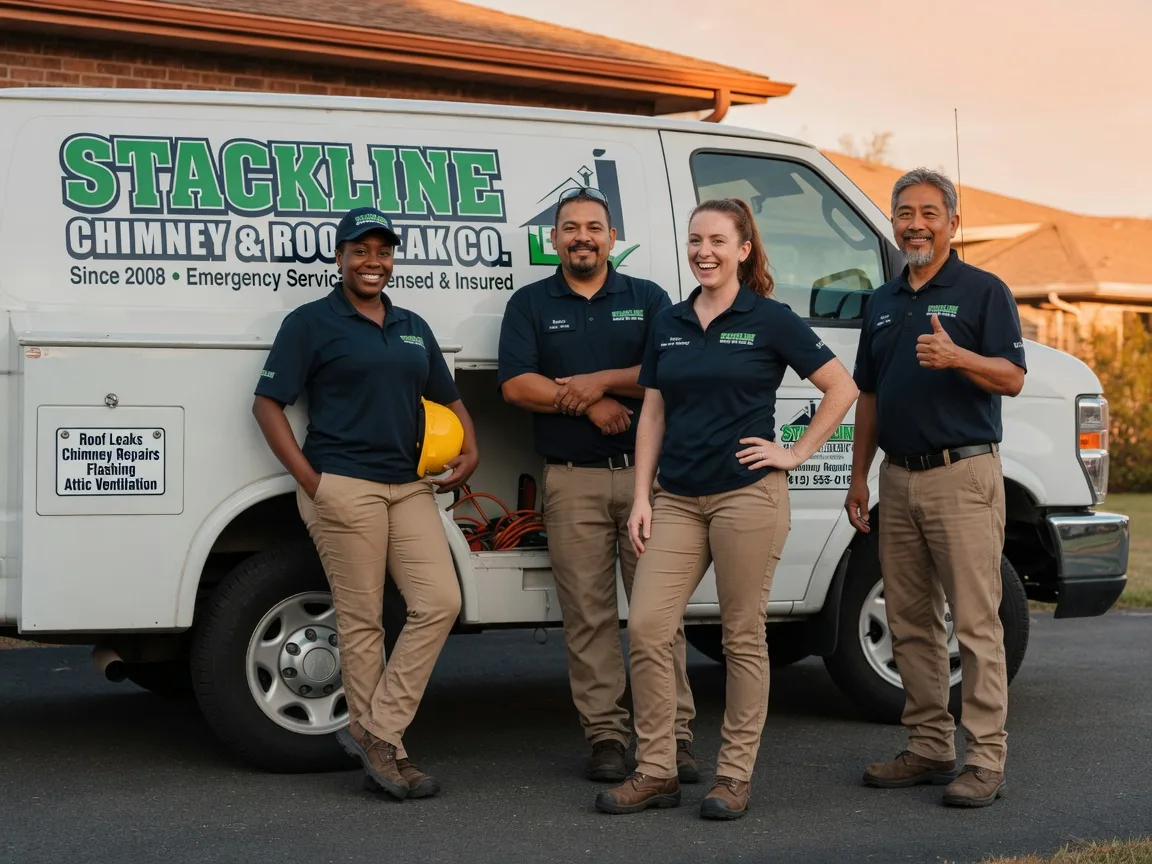 Chimney flashing repair company in Trumbull, CT